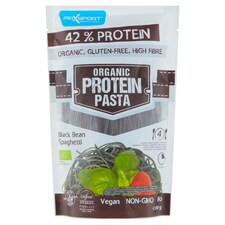 MaxSport Bio špagety z černých fazolí s vysokým obsahem bílkovin 200g