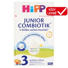 HiPP Combiotik Junior 3 mléčná výživa pro batolata 1+ 600g