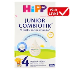 HiPP Combiotik Junior 4 mléčná výživa pro batolata 2+ 600g