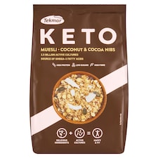 Tekmar Keto müsli sypaná směs s kokosem a kakaovými boby 200g