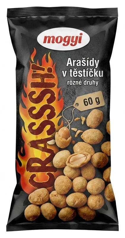 Crasssh! Arašídy v těstíčku
