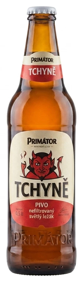 Primátor Tchyně Pivo nefiltrovaný světlý ležák