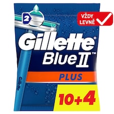 Gillette BlueII Plus Pánská Pohotová Holítka 14 ks