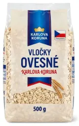 Vločky ovesné Karlova Koruna
