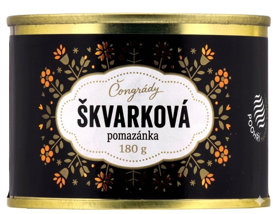 Čongrády Škvarková pomazánka 180 g