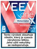 VEEV ONE Watermelon X 2 náplně do e-cigarety 1,6%