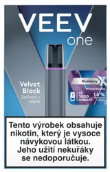 VEEV ONE Starter Kit Velvet Bl. + náplň Blueberry X, 2 ml (18 mg)