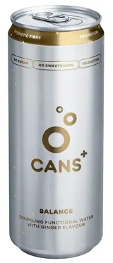 Cans+ Balance Perlivý funkční nápoj se zázvorovou příchutí