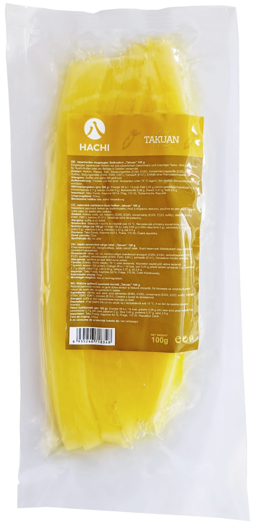 Hachi Takuan Japonská nakládaná žlutá ředkev