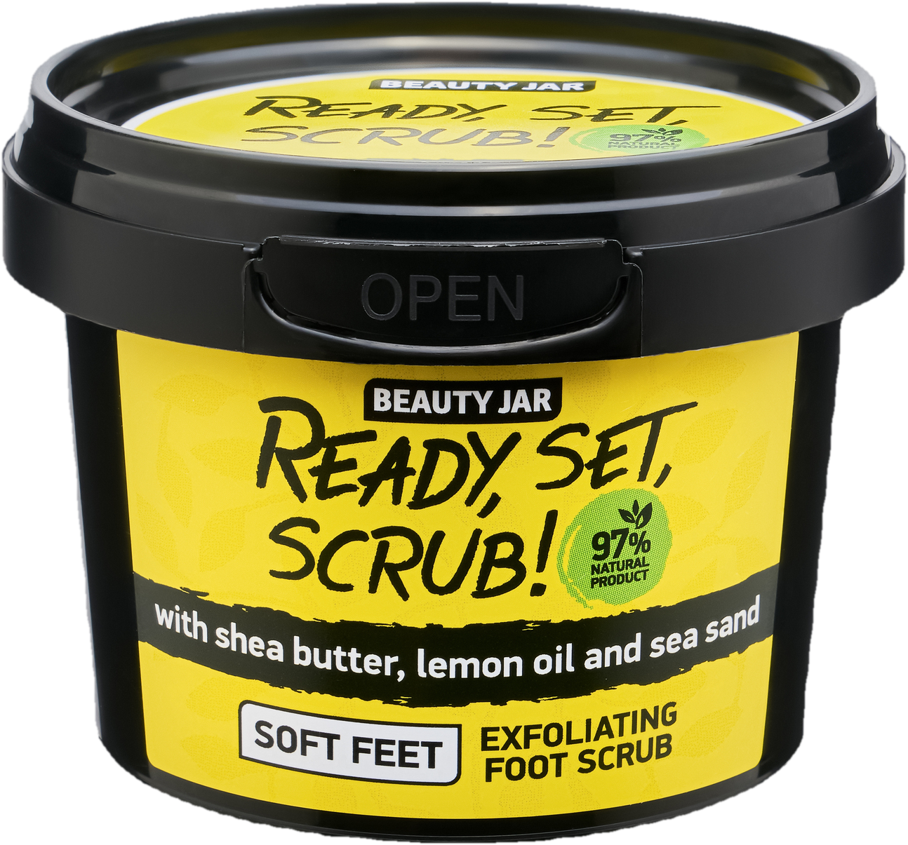 Beauty Jar Ready, set, scrub! peeling na nohy