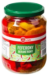 Váš Výběr Feferony beraní rohy 620g