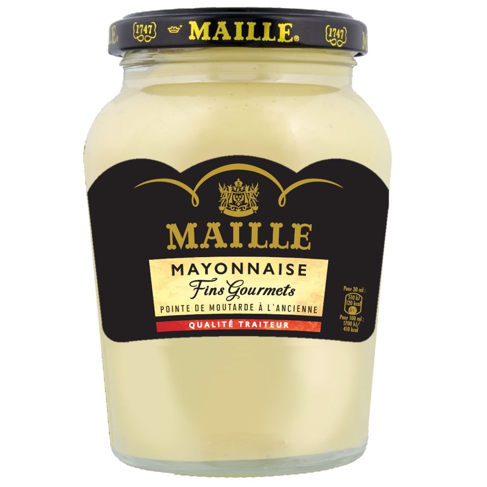 Maille Majonéza s hrubozrnnou dijonskou hořčicí 335ml