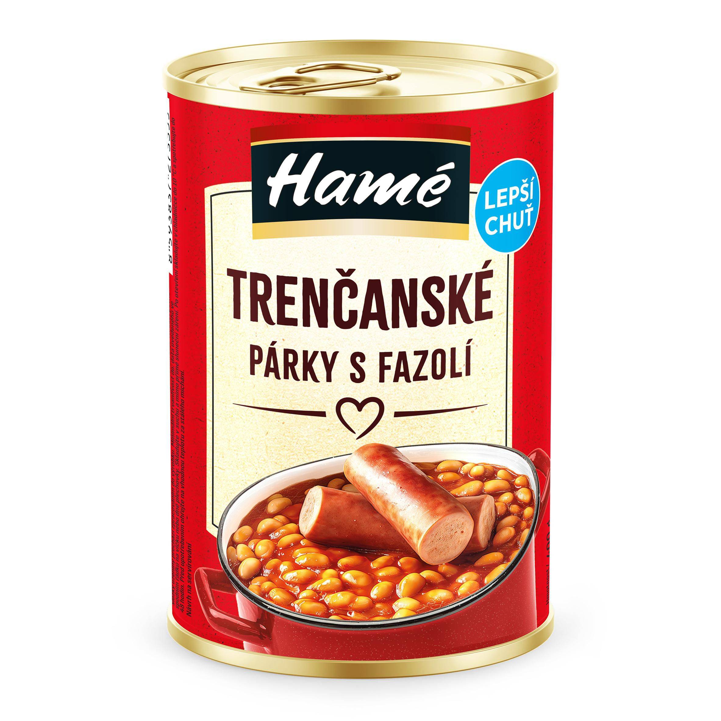Hamé Trenčanské párký s fazolí 400g