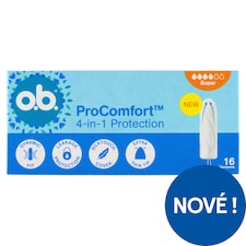 O.B. ProComfort Super tampony 16 ks