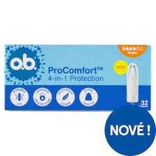 O.B. ProComfort Super tampony 32 ks