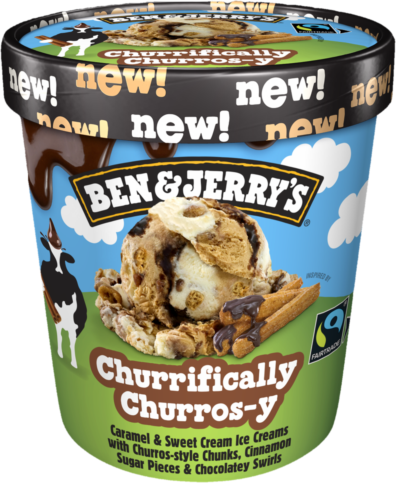 Ben & Jerry's Churrifically Churros