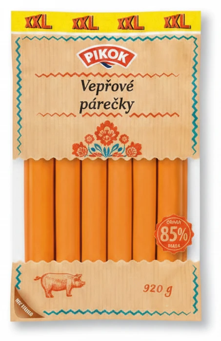 PIKOK Vepřové párečky