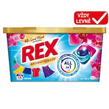 REX Aromatherapy Color přípravek pro praní prádla 13 praní 13 x 12g (156g)