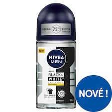 Nivea Black & White Invisible Epic Night Kuličkový antiperspirant 50ml