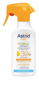 Astrid Sun Rodinné mléko na opalování sprej OF 30 270ml