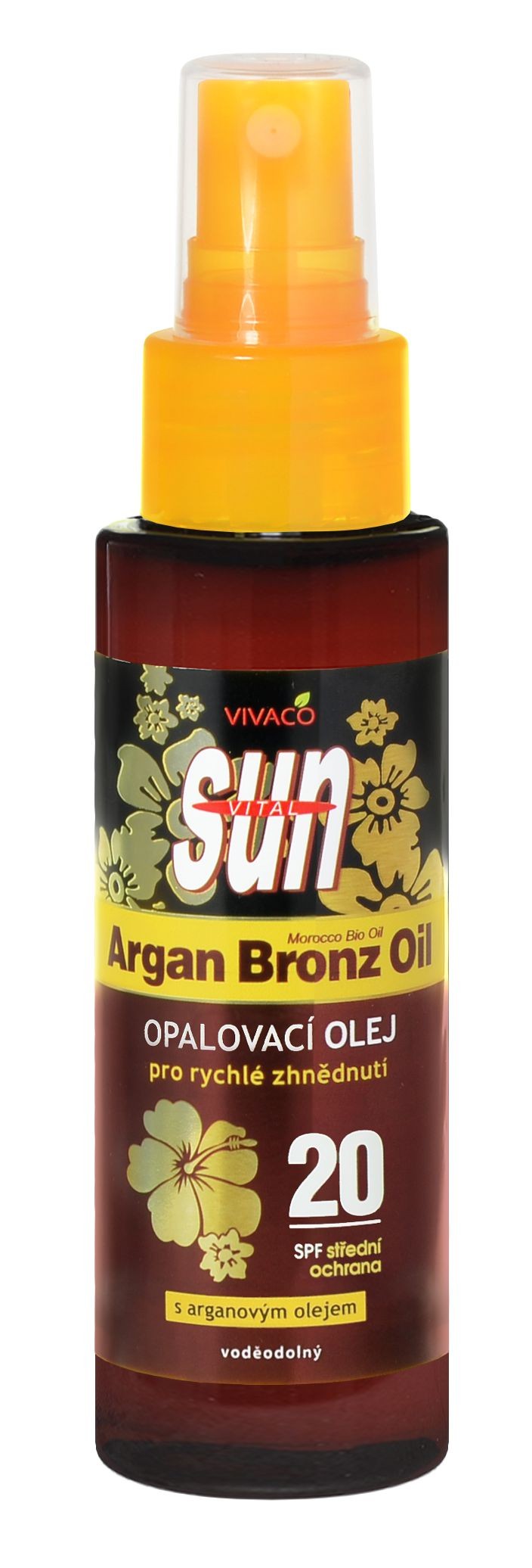 Vivaco Arganový opalovací olej OF20 100ml