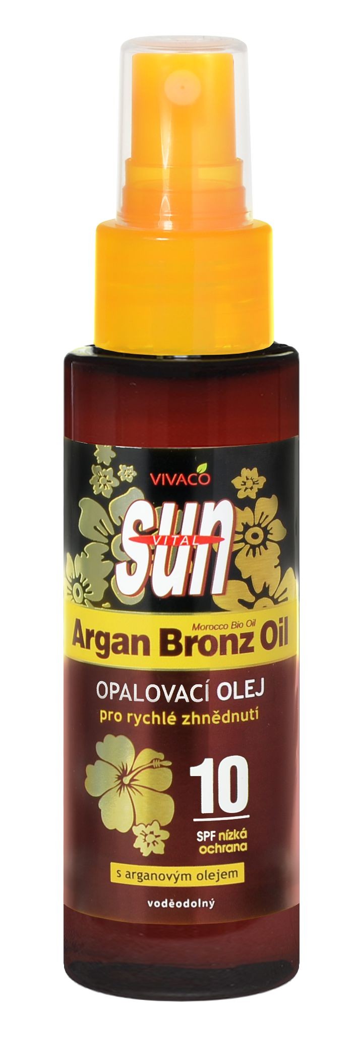 Vivaco  Arganový opalovací olej OF10 100ml
