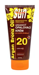 Vivaco  Arganový opalovací krém OF20  100ml