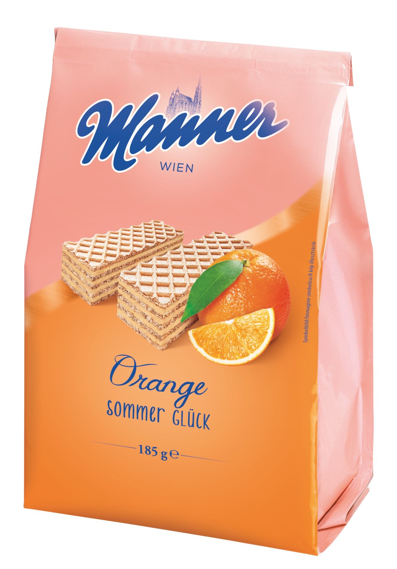 Manner Oplatky s pomerančovou náplní 185g