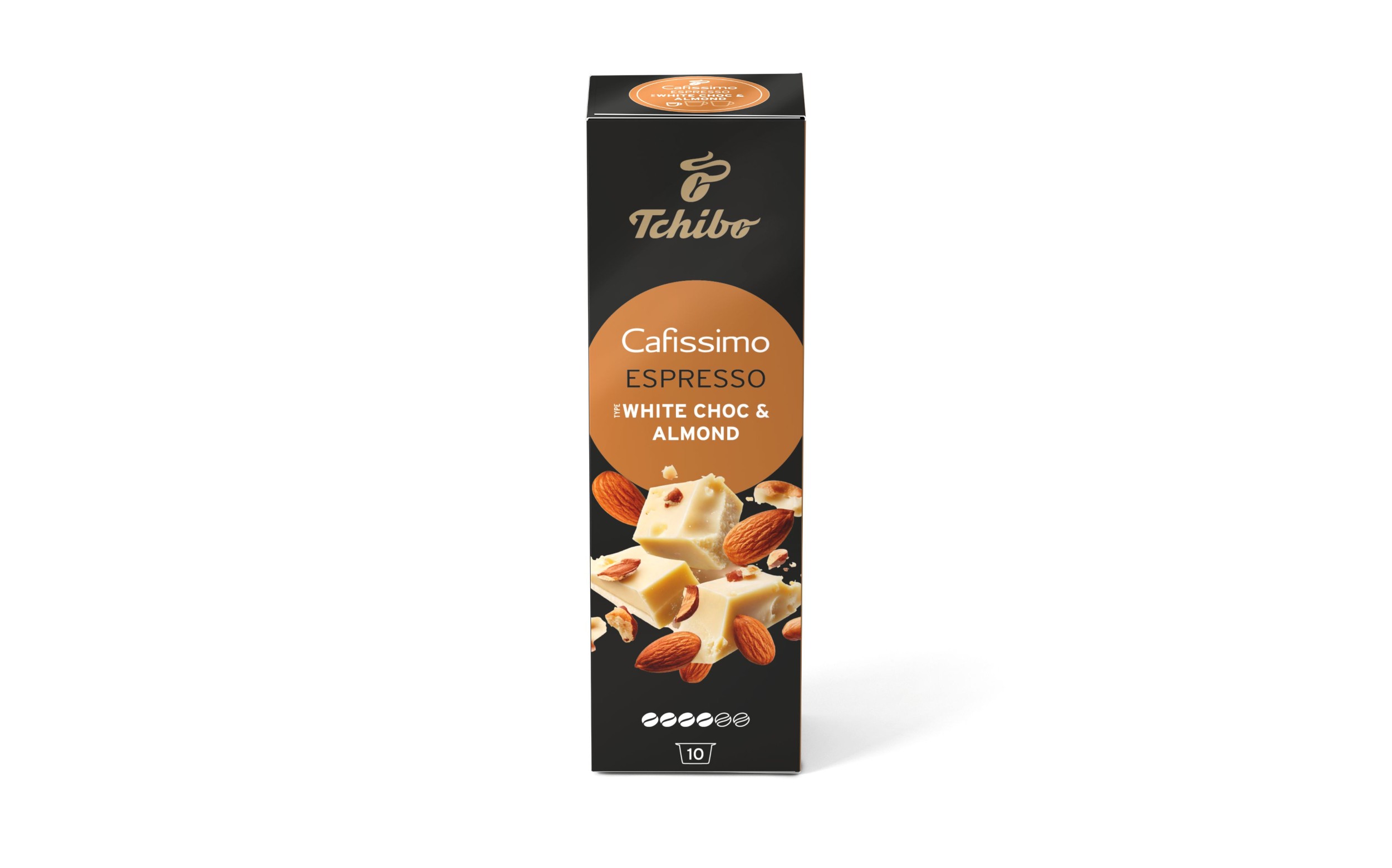 Tchibo Cafissimo Espresso White choc & Almond 70g