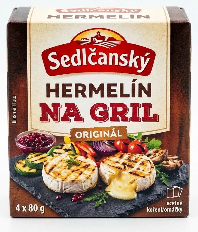 Sedlčanský Hermelín na gril