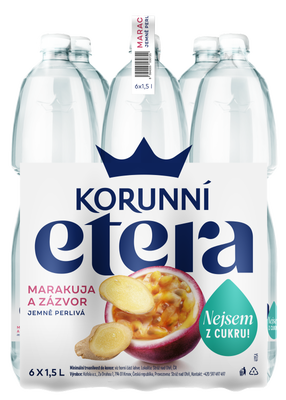 Korunní Etera Maracuja & Zázvor 6x1,5l