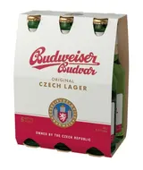 Budějovický Budvar Budweiser Original, světlý ležák 6x330ml