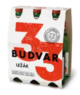 Budějovický Budvar 33, světlý ležák 6x330ml