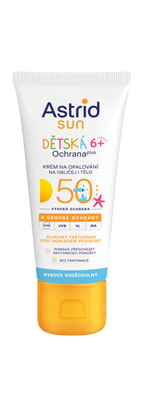 Astrid SUN Dětský krém na opalování SPF 50
