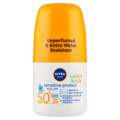 Nivea Sun Kids Sensitive protect & play dětské mléko na opalování OF 50