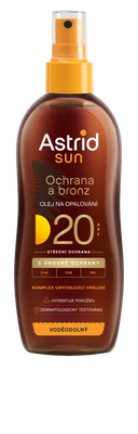 Astrid SUN Olej na opalování SPF 20