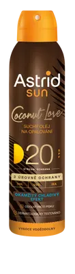 Astrid SUN Suchý olej na opalování SPF 20