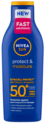 Nivea Sun Protect & Moisture Hydratační mléko na opalování OF 50