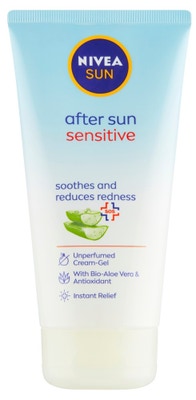 Nivea After Sun Sensitive Zklidňující gelový krém po opalování