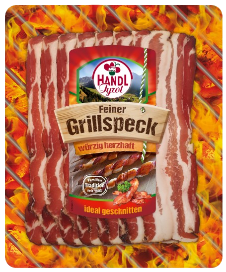 Handl Tyrol Slanina na gril
