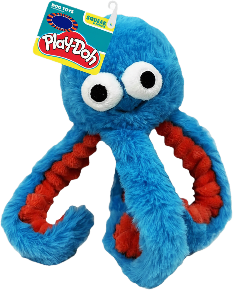 Hasbro Hračka pro psy chobotnice Play Doh