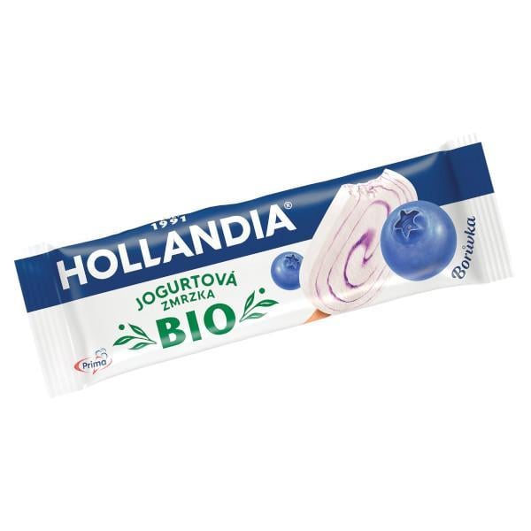 Hollandia BIO Jogurtová zmrzlina – borůvka