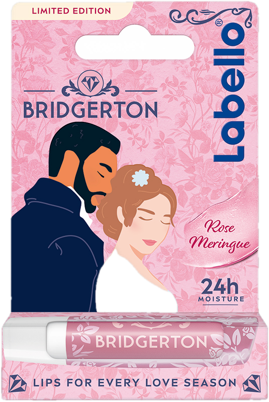Labello Bridgerton Rose balzám na rty
