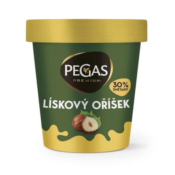 Pegas Premium Lískový oříšek – kelímek