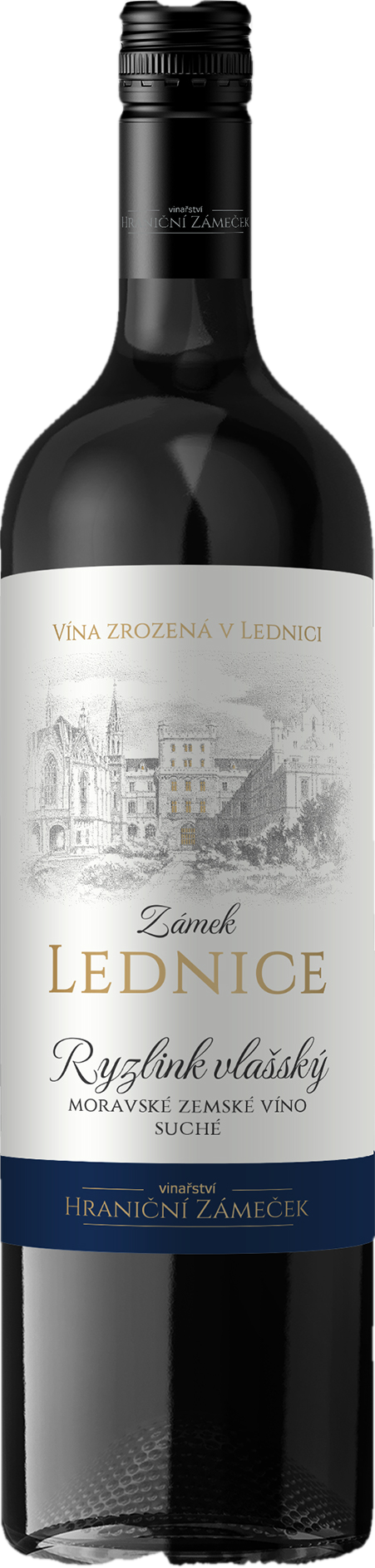 Vinařství Hraniční Zámeček Ryzlink vlašský moravské zemské víno