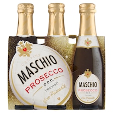 Cantine Maschio Prosecco D.O.C. Treviso perlivé víno suché 3 x 200ml