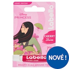 Labello Cherry Shine Tónovací balzám na rty - Limited Disney Princess Edition 4,8g