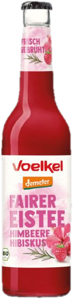 Voelkel BIO Demeter ledový čaj malina a ibišek