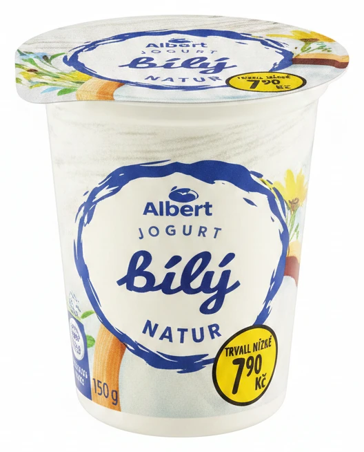 Albert Jogurt bílý