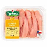PURLAND Kuřecí stripsy z prsních řízků